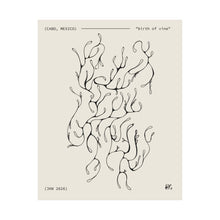 Load image into Gallery viewer, "Birth of Vine" Matte Print // Organic Matter - Lineal Vine