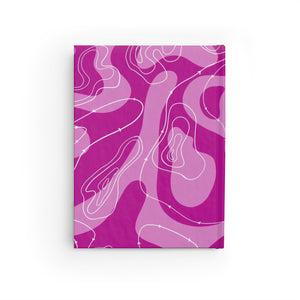 Blank Book // Fuchsia Flow