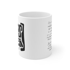 [Sips Tea] Mug // Black + White