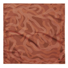 Load image into Gallery viewer, Kerchief // Red Clay Abyss