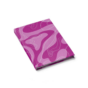 Blank Book // Fuchsia Flow