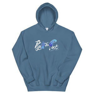 PYRO x SHLE // Blue Flame Hoodie