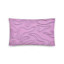 Load image into Gallery viewer, Pillow // Dizzy Camo FIBSO Pattern Print